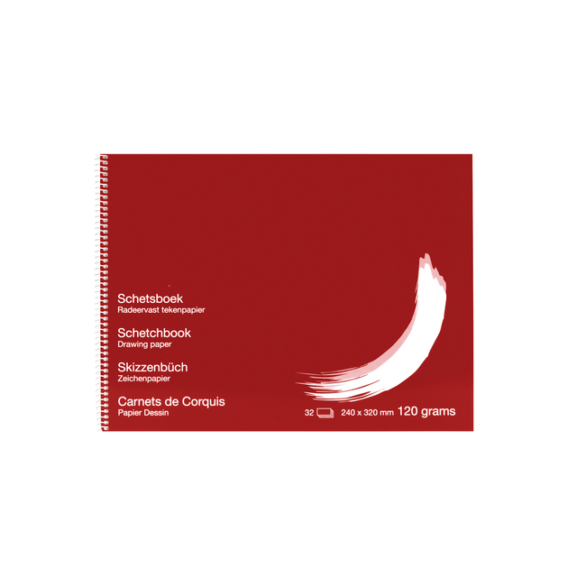 Schetsboek Papyrus 240x320mm 120gr 32 vel