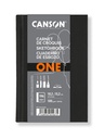 Carnet de croquis Canson Art Book One Couverture blanche 102x152mm 100 feuilles blanches 100g