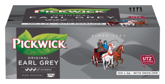 Thee Pickwick earl grey 100x2gr met envelop