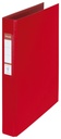 Ringband Esselte VIVIDA A4 2-rings O-mechaniek 25mm PP rood