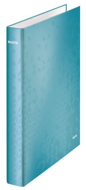 Classeur Leitz WOW A4 maxi 2 anneaux méc-D 25mm menthe