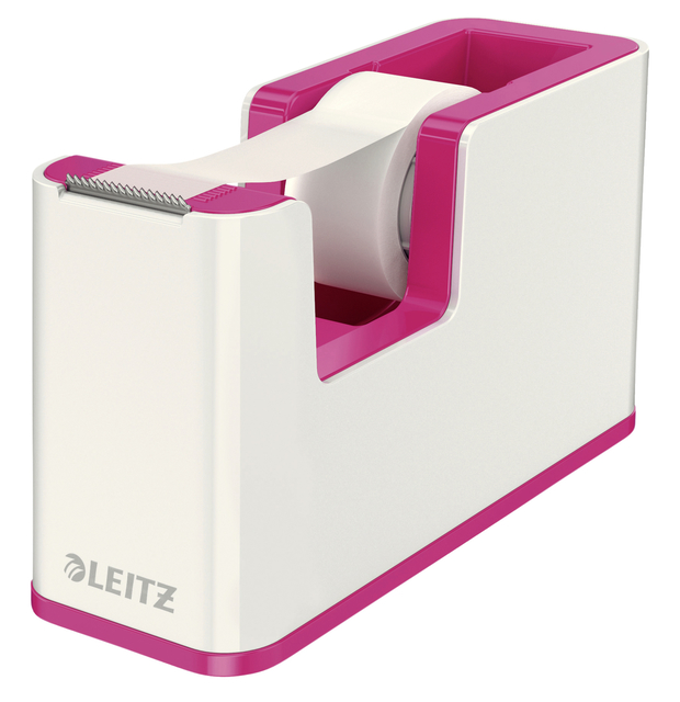 Dévidoir Leitz WOW blanc/rose