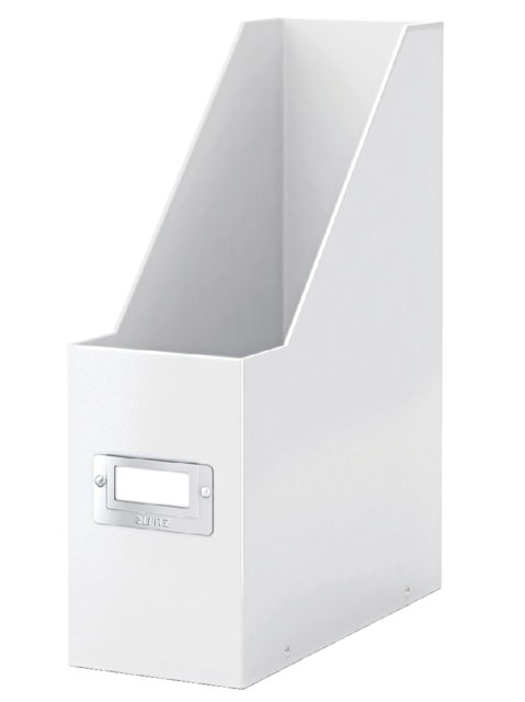 Porte-revues Leitz Click & Store WOW carton recyclé blanc