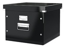 Hangmappenbox Leitz click & store WOW gerecycled karton 357x285x367mm zwart