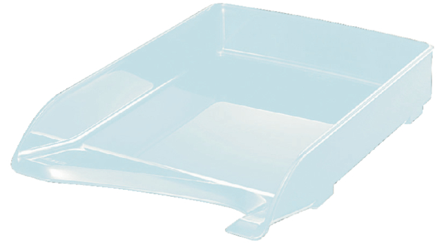 Corbeille à courrier Leitz Elegant plastique transparent