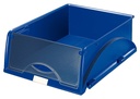 Corbeille à courrier Leitz 5231 Sorty avec clapet bleu
