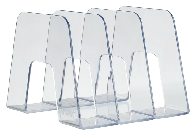 Range-revues Han 16200 3 compartiments transparent