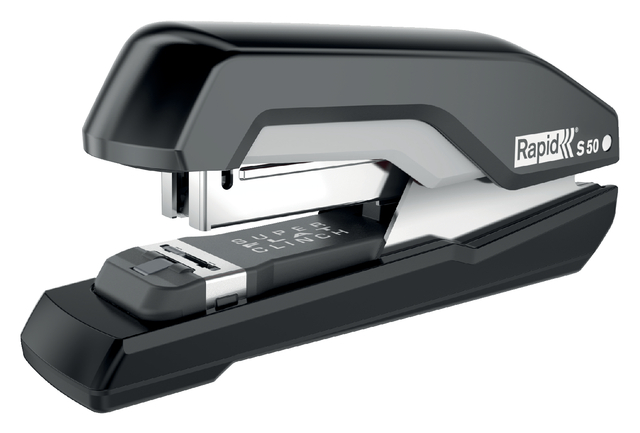 Bureaunietmachine Rapid Supreme fullstrip S50 50 vel zwart/grijs