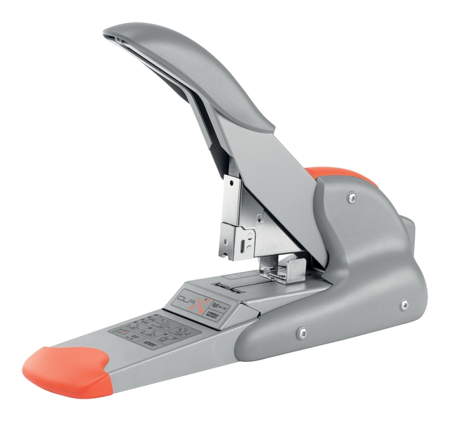 Agrafeuse Rapid Supreme Duax Heavy Duty 170 feuilles argent/orange