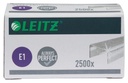 Agrafes Leitz E1 zingué 2500 pièces