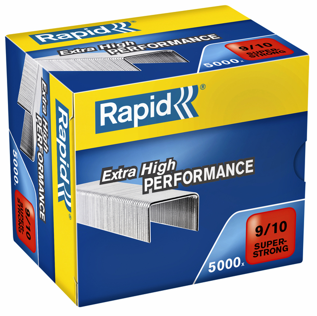 Agrafes Rapid 9/10 galvanisé super strong 5000 pièces