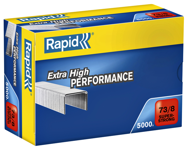 Agrafes Rapid 73/8 galvanisé super strong 5000 pcs