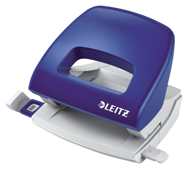 Perforateur Leitz NeXXt bureau 16 feuilles bleu