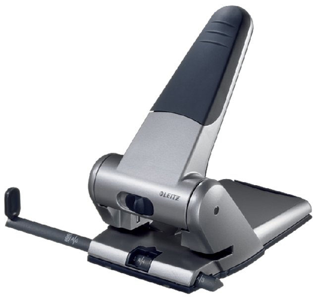 Perforateur Leitz 5180 Heavy duty 65 feuilles argent