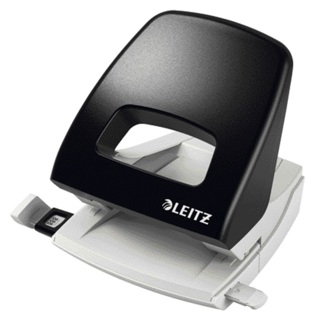 Perforateur Leitz NeXXt bureau 2 trous 25 feuilles noir