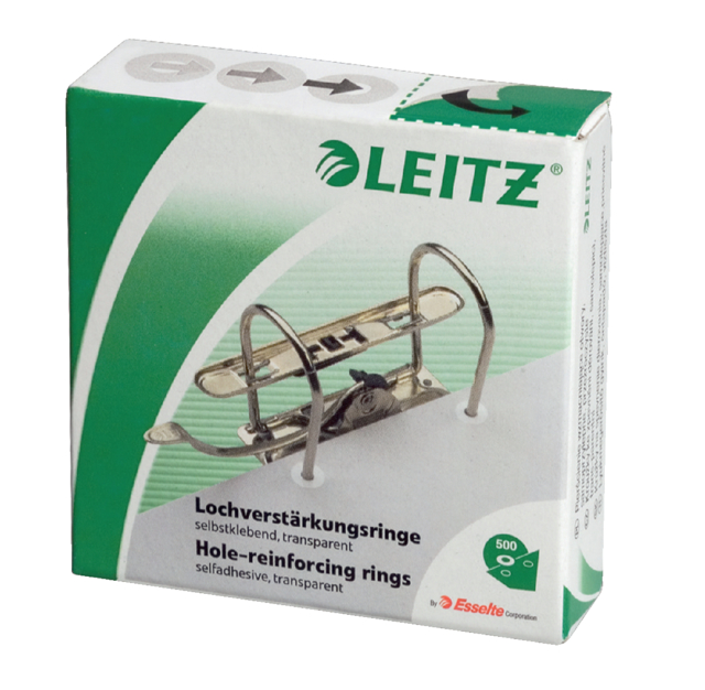 Oeillets de renforcement Leitz 1706 plastique transparent 500 pièces