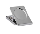 Papierklem MAUL magnetisch vierkant 40mm zilver