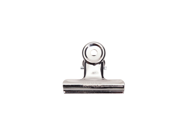 Pince à papier MAUL Bulldog 50mm capacité 20mm argent 10 pièces