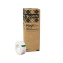 Ruban adhésif Scotch Magic 900 19mmx33m invisible mat 9 rouleaux