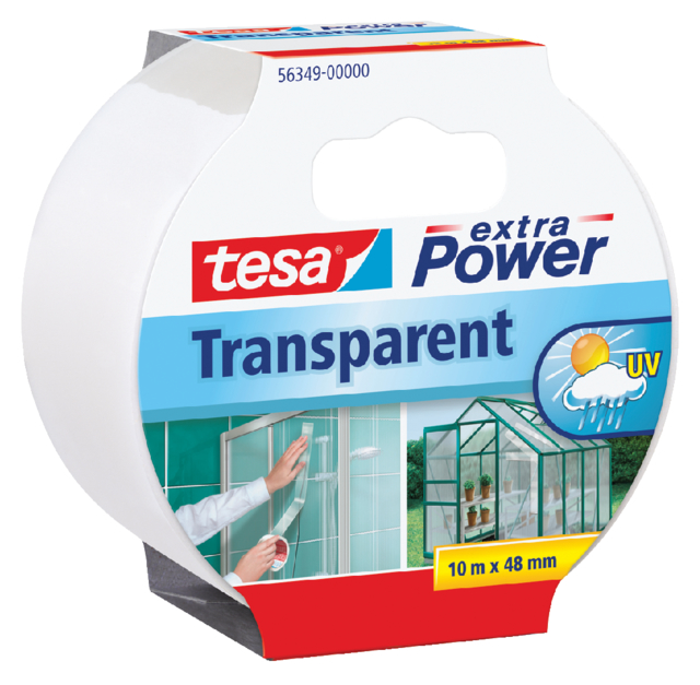 Ruban adhésif tesa® extra Power Universal 10mx48mm transparent