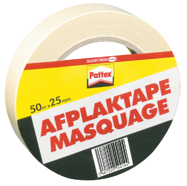 Ruban de masquage Pattex 25mmx50m crème