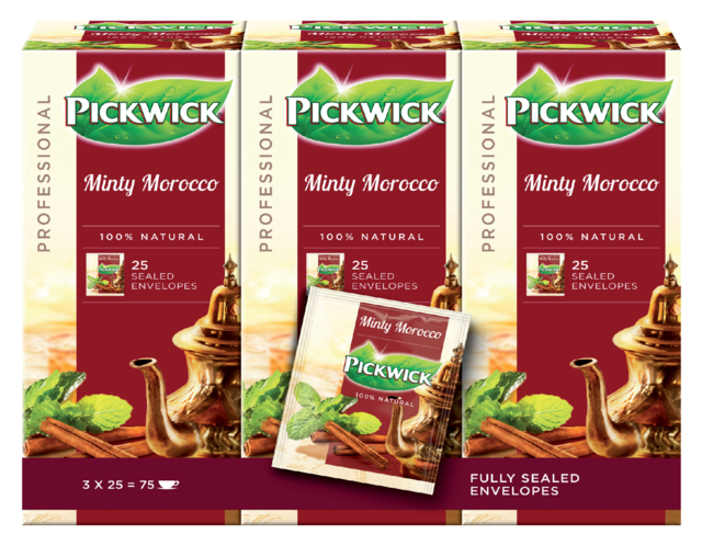 Thee Pickwick minty Morocco 2gr 25 stuks