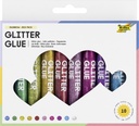 Glitterlijm Folia 9.5ml 10 kleuren