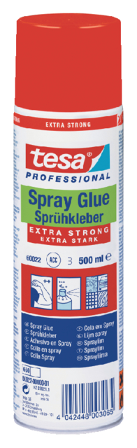 Lijmspray tesa® extra strong permanent 500ml