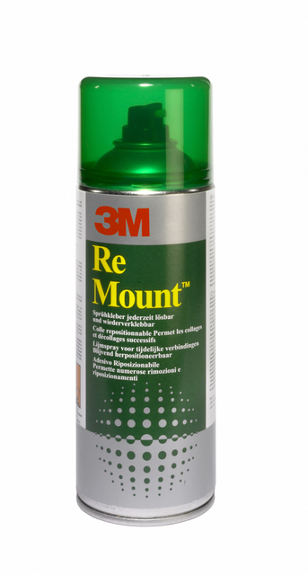 Colle 3M ReMount aérosol 400ml