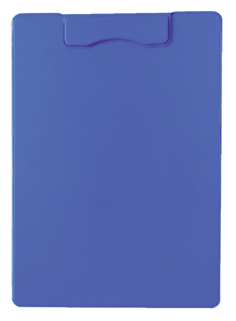 Porte-bloc magnétique A4 portrait bleu