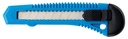 Cutter Westcott Office 18mm curseur coulissant bleu