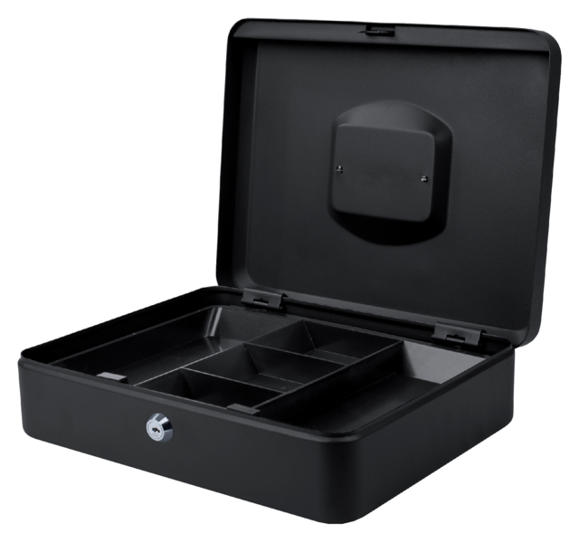 Coffret caisse Pavo 300x240x90mm noir