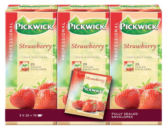 Thee Pickwick strawberry 25x1.5gr