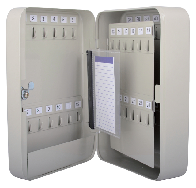 Armoire à clés Qbasic 48 crochets 250x180x80mm