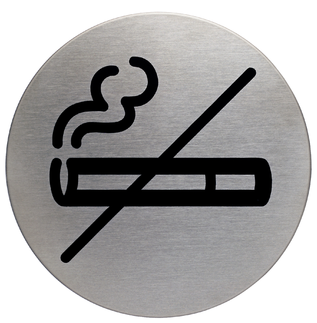 Pictogramme Durable 4911 Zone non-fumeur rond 83mm