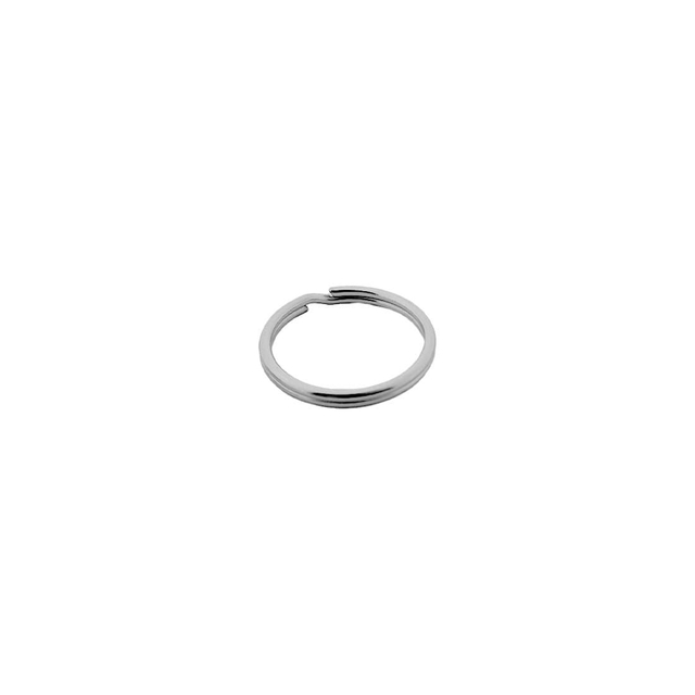 Anneau pour clés Ø24mm 100 pièces argent