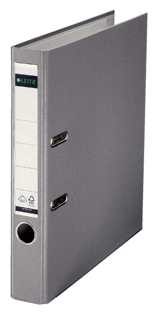 Classeur à levier Leitz 1015 180° A4 50mm PP gris