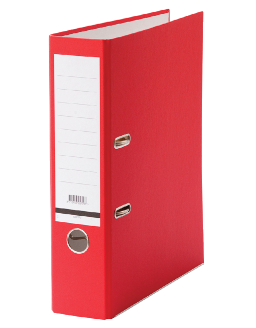 Ordner Qbasic A4 80mm karton rood