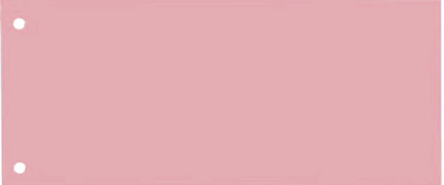 Bande de séparation Oxford Small 240x105mm 190g rose 100 pièces