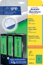 Etiquette dorsale Avery Zweckform Small 38x192mm adhésive vert