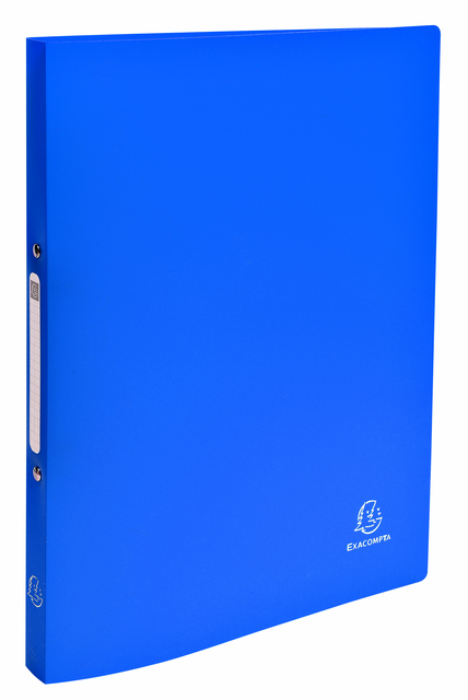 Classeur à 2 anneaux Exacompta A4-15mm PP bleu