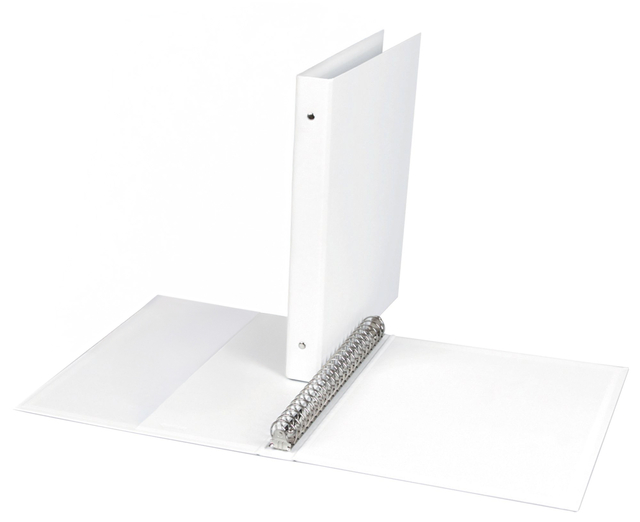 Classeur 23 anneaux Quantore A4 méc-O 19mm PP blanc
