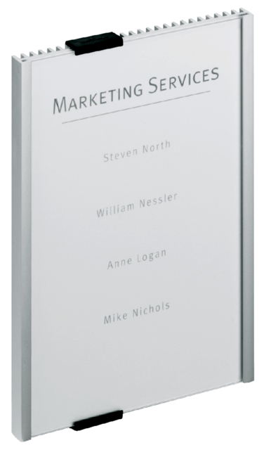 Plaque de porte Durable 149x210mm