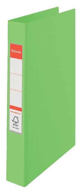 Ringband Esselte A4 23-rings O-mech 25mm groen