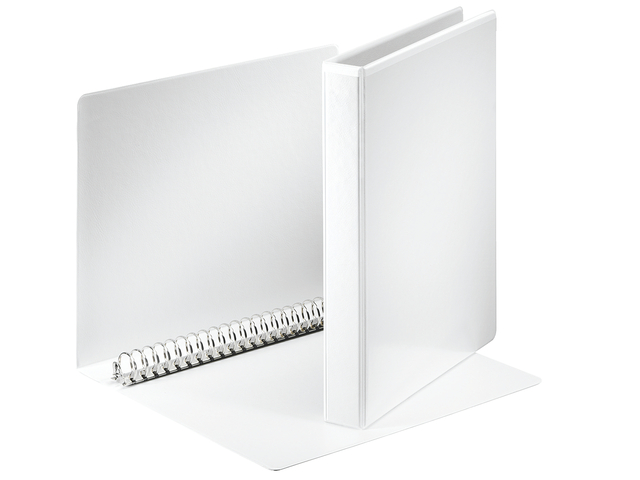 Classeur panorama Esselte Essentials A4 23 anneaux méc-O 20mm blanc