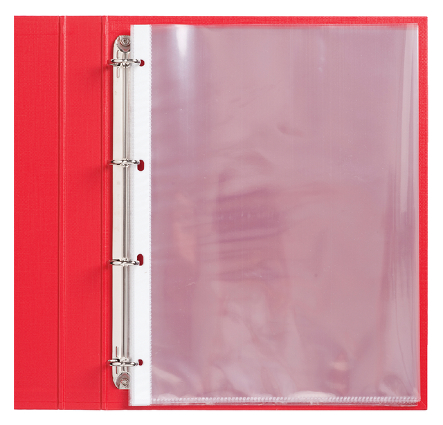 Pochette Quantore A4 4 perforations PP 0.08mm lisse 100 pièces