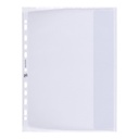 Pochette Oxford 71443 11 perforations PP 0.09mm grainée à rabat 10 pièces