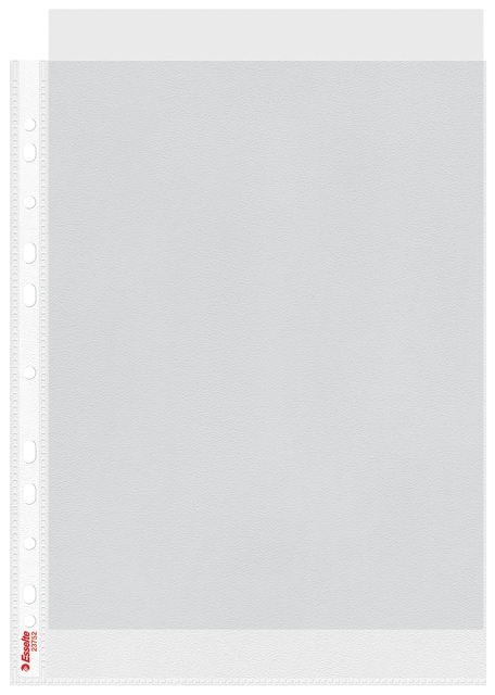 Pochette Esselte Standard A4 PP 0,07mm 100 pièces