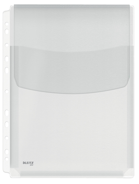 Pochette à soufflet Leitz Premium avec rabat A4 PVC 0,17mm 5 pièces