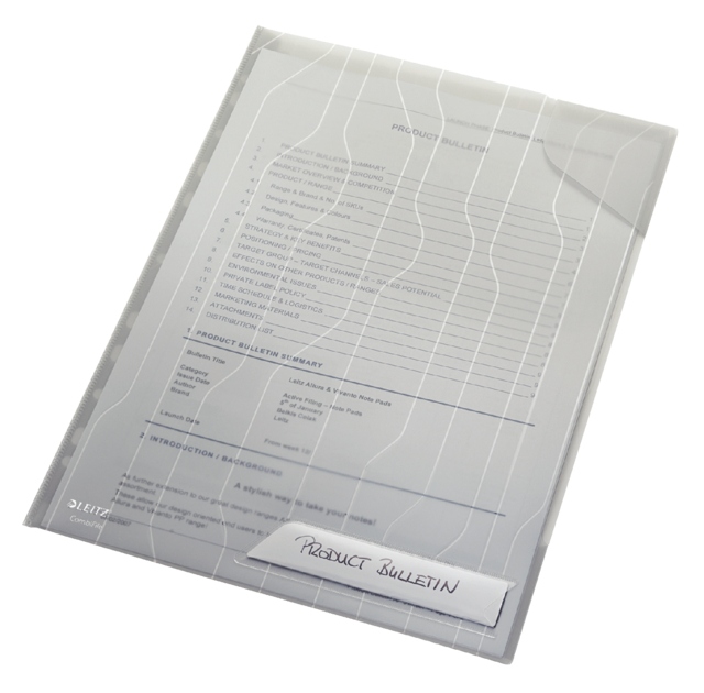 Combifile Leitz 4726 zichtmap A4 PP transparant 5 stuks